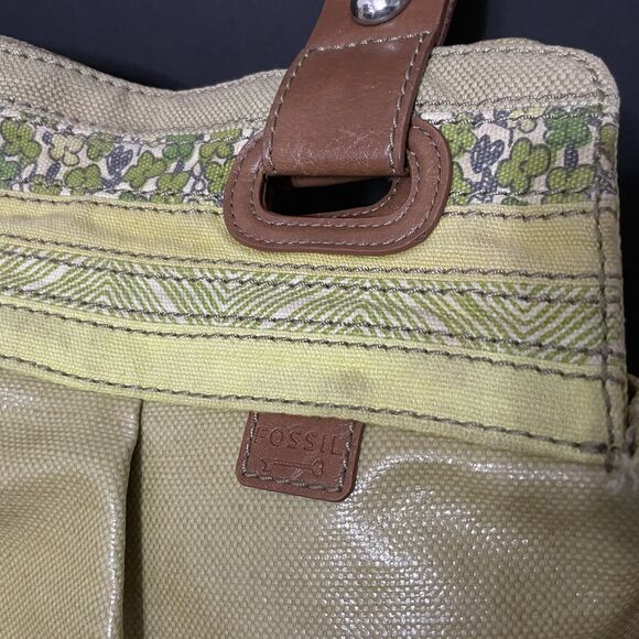 Key-Per Fossil Hand Bag Purse With Compartments Mint - Picture 2 of 14